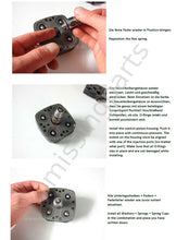 Lade das Bild in den Galerie-Viewer, Reparatur-Set für 4 Zyl. Bosch Grauguss Mengenteiler / Repair Set for Bosch 4-Cylinder Cast Iron Fuel Distributors
