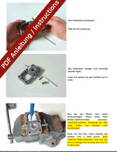 Lade das Bild in den Galerie-Viewer, Reparaturset für alle Bosch Doppel-Membran Warmlaufregler / Repair Set for all Bosch dual-membrane Warm Up Regulator

