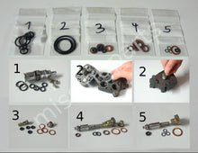 Lade das Bild in den Galerie-Viewer, Reparatur-Set für 4 Zyl. Bosch Grauguss Mengenteiler / Repair Set for Bosch 4-Cylinder Cast Iron Fuel Distributors
