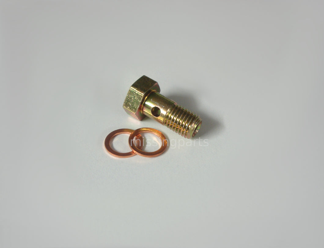 Hohlschraube M8 gelb verzinkt für K- / KE- Jetronic / Banjo Bolt 8mm yellow zinc f. K- / KE- Jetronic