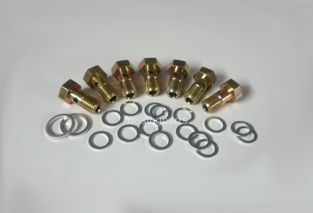 Hohlschrauben Set für Porsche 911 1972-83 | Banjo Bolt Set