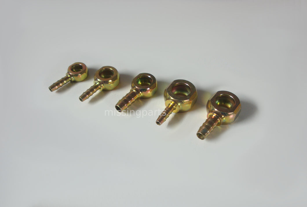 Ringaugen für Hohlschrauben / Banjo fittings for Banjo Bolts